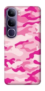 Чехол на Vivo Y300 camouflage pink фото 1 из 1