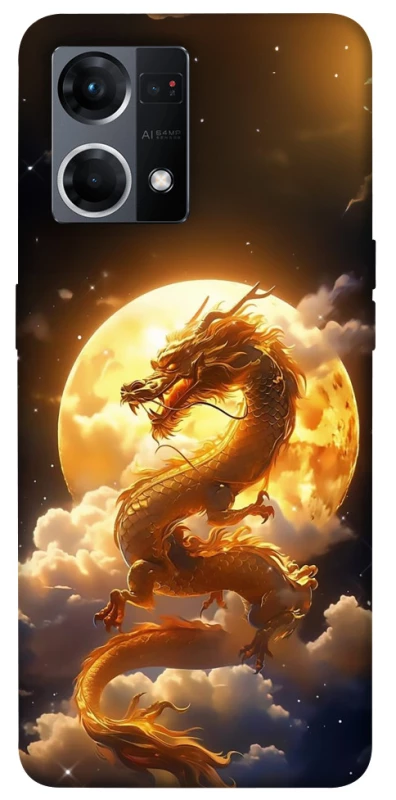 Чохол на Oppo Reno 7 4G Golden Dragon фото 1 з 1