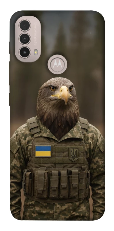 Чохол на Motorola Moto E40 Орел захисник фото 1 з 1