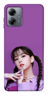 Чехол на Motorola Moto G14 JISOO - BLACKPINK фото 1 из 1