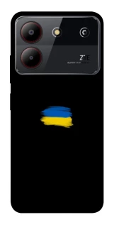 Чехол на ZTE Blade A54 4G Флаг красками фото 1 из 1