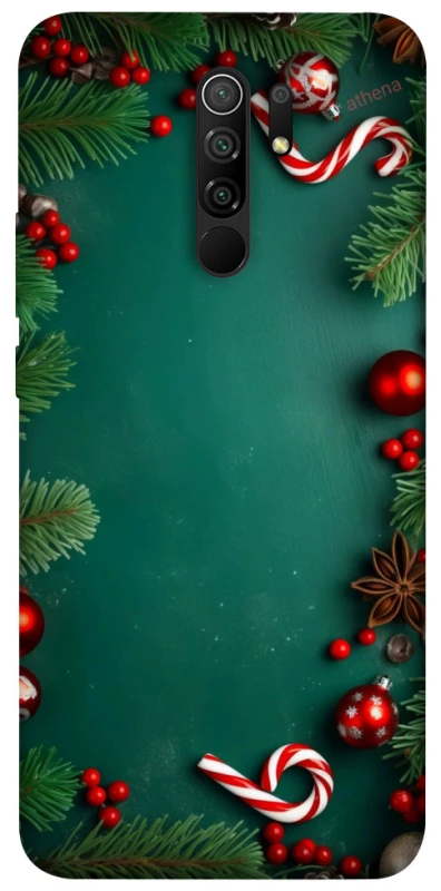 Чохол на Xiaomi Redmi 9 Новорічний v35 фото 1 з 1