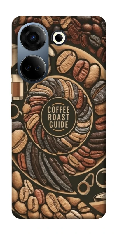 Чохол на TECNO Camon 20 Pro (CK7n) Coffee roast guide фото 1 з 1