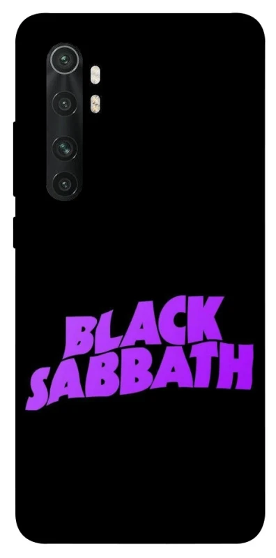 Чехол на Xiaomi Mi Note 10 Lite Black Sabbath logo ver.1 фото 1 из 1