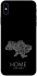 Чохол на Apple iPhone XS Max (6.5") Ukraine black map фото 1 з 1