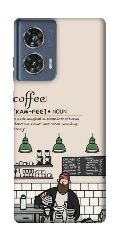 Чехол на Motorola Edge 50 Kaw-fee фото 1 из 1