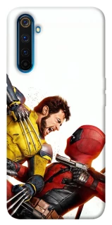 Чехол на Realme 6 Pro Deadpool and Wolverine фото 1 из 1