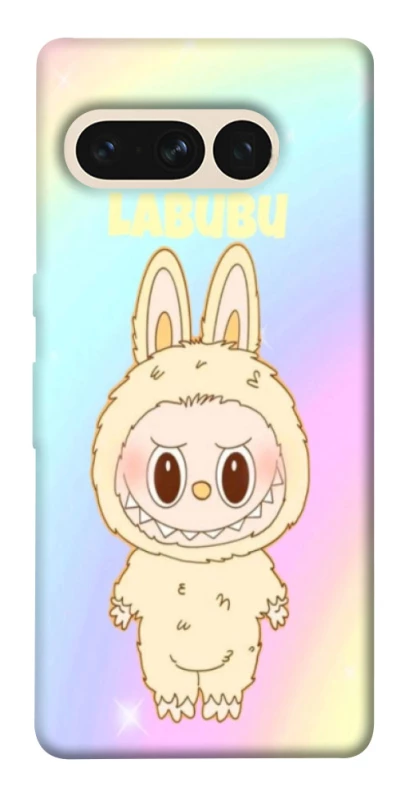 Чохол на Google Pixel 7 Pro Fluffy Rainbow Labubu фото 1 з 1