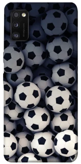Чехол на Samsung Galaxy A41 Футбольные мячи фото 1 из 1