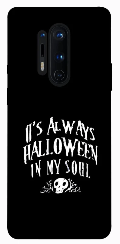 Чехол на OnePlus 8 Pro Halloween in my soul фото 1 из 1