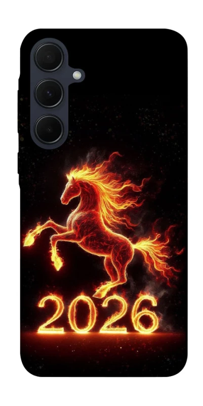 Чохол на Samsung Galaxy A35 Red Fire Horse ver.1 фото 1 з 1