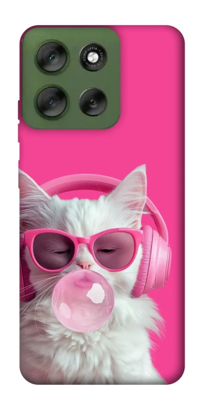 Чохол на Motorola Moto G56 5G Pink kitty фото 1 Чохол на Motorola Moto G56 5G Pink kitty фото 1 з 1