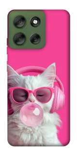 Чохол на Motorola Moto G56 5G Pink kitty фото 1 Чохол на Motorola Moto G56 5G Pink kitty фото 1 з 1