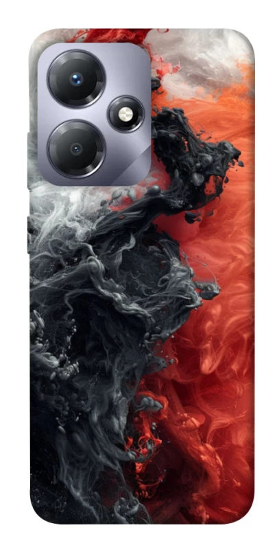 Чехол на Infinix Hot 30 Play Black and Red фото 1 из 1