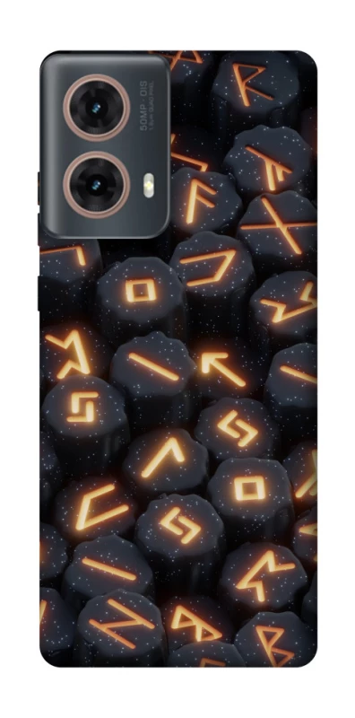 Чохол на Motorola Moto G85 Вогняні руни фото 1 з 1