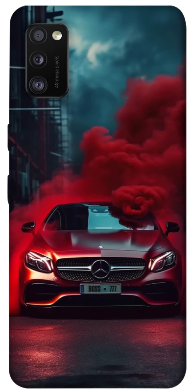 Чехол на Samsung Galaxy A41 Mercedes in smoke фото 1 из 1