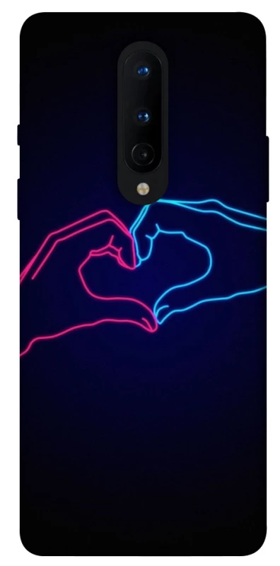 Чехол на OnePlus 8 Neon love фото 1 из 1