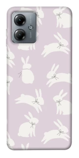 Чохол на Motorola Moto G14 Bunny Kisses фото 1 з 1