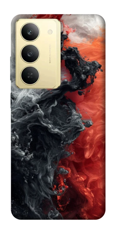 Чохол на Realme 14x Black and Red фото 1 з 1