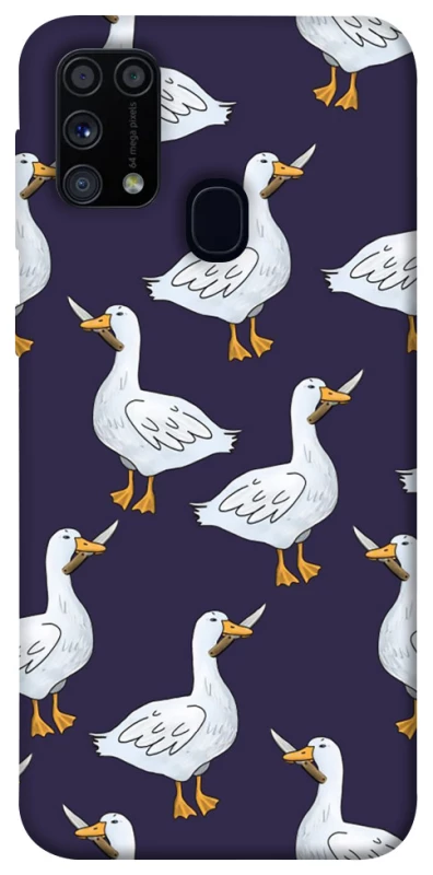 Чохол на Samsung Galaxy M31 Гуси з претензією фото 1 з 1