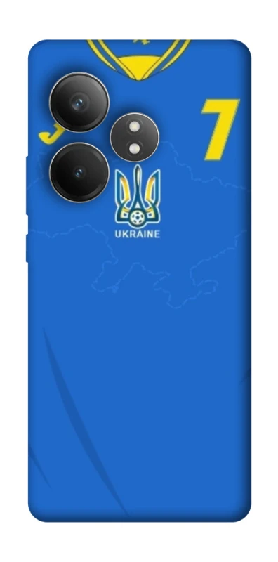 Чехол на Realme GT Neo 6 SE UA-Football ver.4 фото 1 из 1