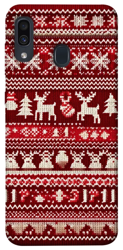 Чохол на Samsung Galaxy A20 / A30 Christmas jumper ver.2 фото 1 з 1