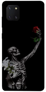 Чехол на Samsung Galaxy Note 10 Lite (A81) Skeleton vs Rose фото 1 из 1