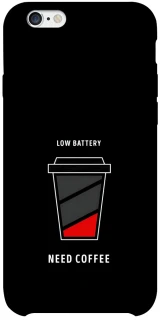Чехол на Apple iPhone 6/6s plus (5.5") Low battery фото 1 из 1
