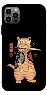 Чохол на Apple iPhone 12 Pro (6.1") Кіт-самурай фото 1 з 1