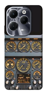 Чехол на Infinix Hot 40 Pro Airplane instrument panel фото 1 из 1