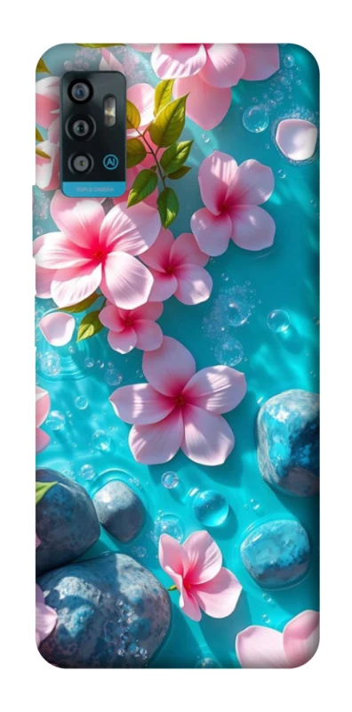 Чохол на ZTE Blade A71 Flowers v19 фото 1 з 1