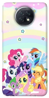 Чехол на Xiaomi Redmi Note 9 5G / Note 9T My Little Pony ver.2 фото 1 из 1
