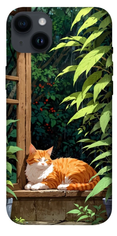 Чохол на Apple iPhone 14 Plus (6.7") red cat фото 1 з 1