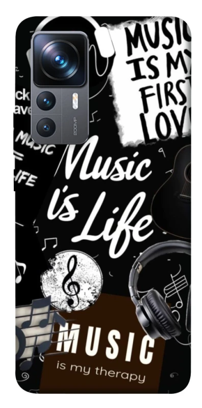 Чохол на Xiaomi 12T / 12T Pro Music is Life фото 1 з 1