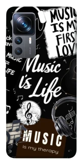 Чехол на Xiaomi 12T / 12T Pro Music is Life фото 1 из 1
