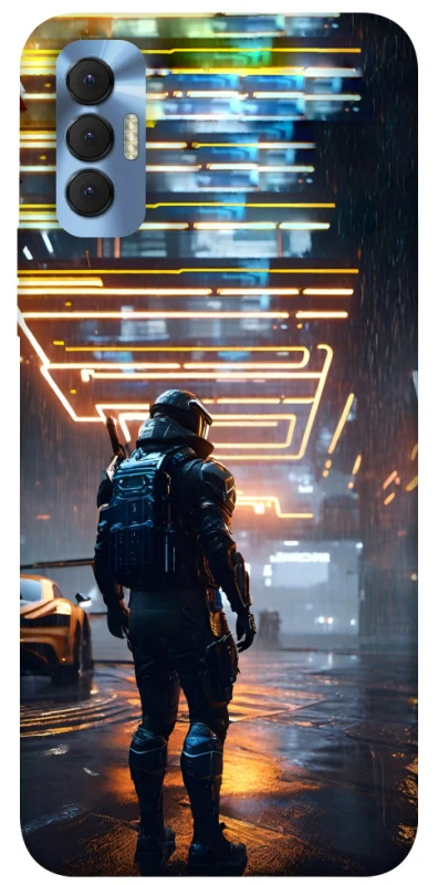 Чехол на TECNO Spark 8P Cyber character фото 1 из 1