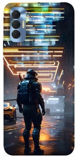 Чехол на TECNO Spark 8P Cyber character фото 1 из 1