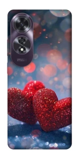 Чехол на Oppo A60 Red hearts фото 1 из 1
