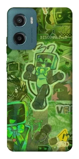 Чохол на Motorola Moto G06 Dandysworld tv green theme фото 1 з 1