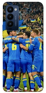 Чехол на TECNO Camon 18 Сборная Украины v3 фото 1 из 1