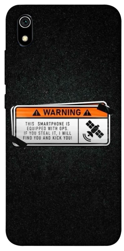 Чохол на Xiaomi Redmi 7A Warning фото 1 з 1