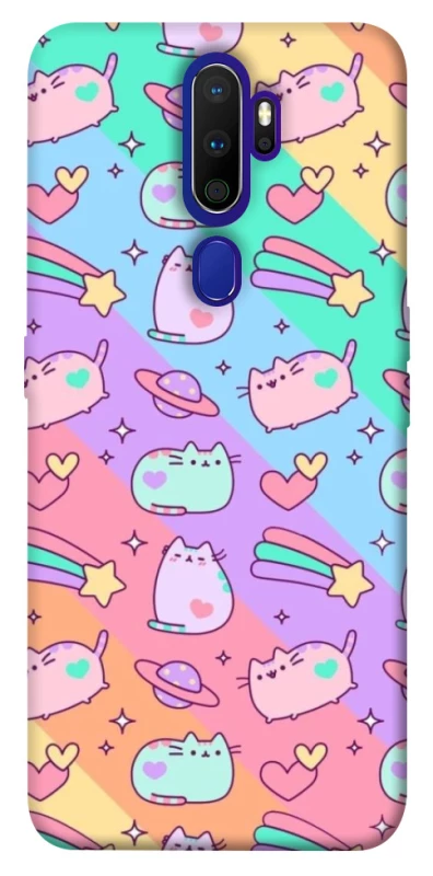 Чохол на Oppo A5 (2020) / Oppo A9 (2020) Cat Cute фото 1 з 1