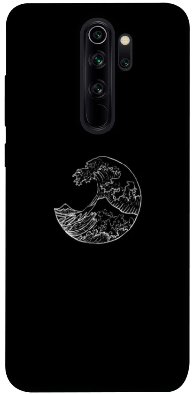 Чохол на Xiaomi Redmi Note 8 Pro Black tsunami фото 1 з 1