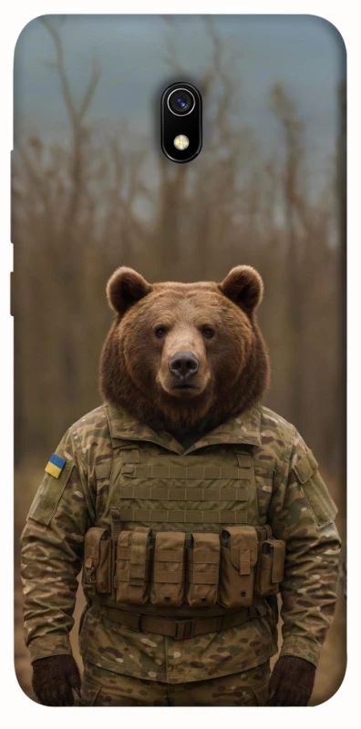 Чехол на Xiaomi Redmi 8a Медведь защитник фото 1 из 1