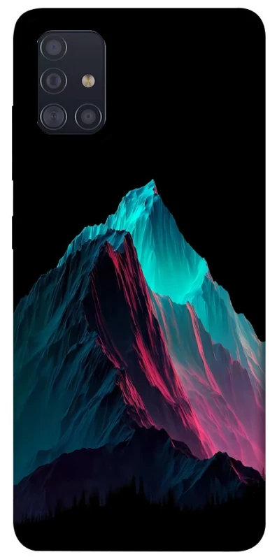 Чехол на Samsung Galaxy A51 Neon mountains фото 1 из 1