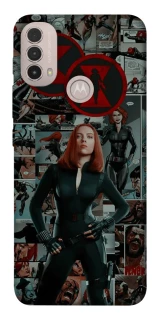 Чохол на Motorola Moto E40 Black Widow фото 1 з 1