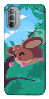 Чехол на Motorola Moto G31 Adopt Me Forest Mouse Jump фото 1 из 1
