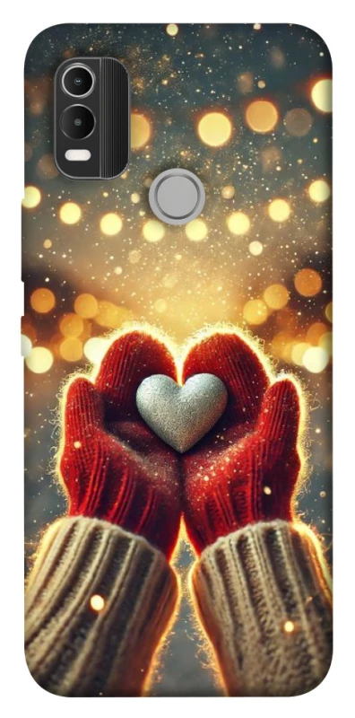 Чохол на Nokia C21 Plus Heart in hand фото 1 з 1
