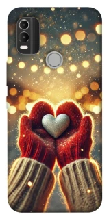 Чехол на Nokia C21 Plus Heart in hand фото 1 из 1