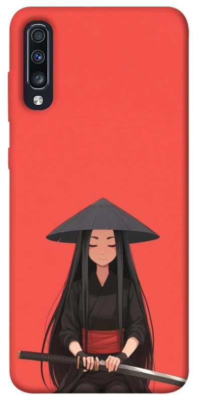 Чехол на Samsung Galaxy A70 (A705F) Red samurai фото 1 из 1
